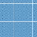Light Blue Grid Semi-Spread Dress Collar Polo