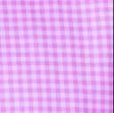 Pink Check Semi-Spread Dress Collar Polo