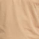 Plain Beige Semi-Spread Dress Collar Polo