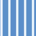 Blue White Stripes Semi-Spread Dress Collar Polo