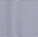 Horizon White Stripes Semi-Spread Dress Collar Polo