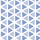 Micro Geometry light blue Semi-Spread Dress Collar Polo