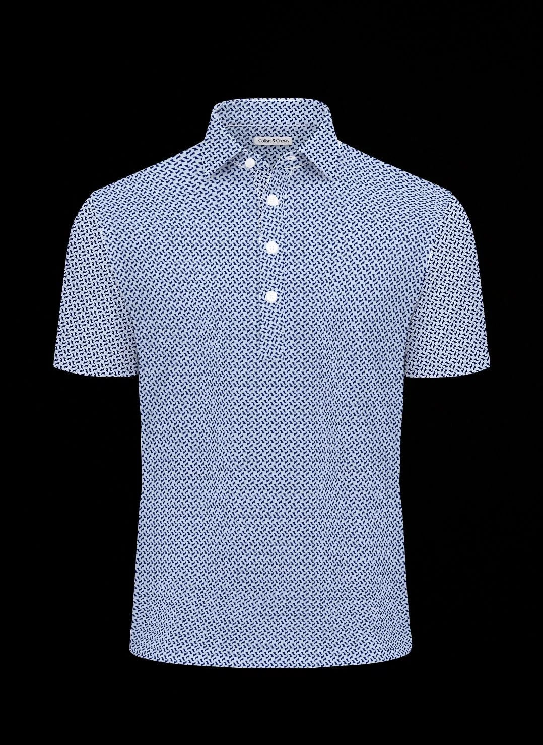 Slate Hook Semi-Spread Dress Collar Polo – View 2