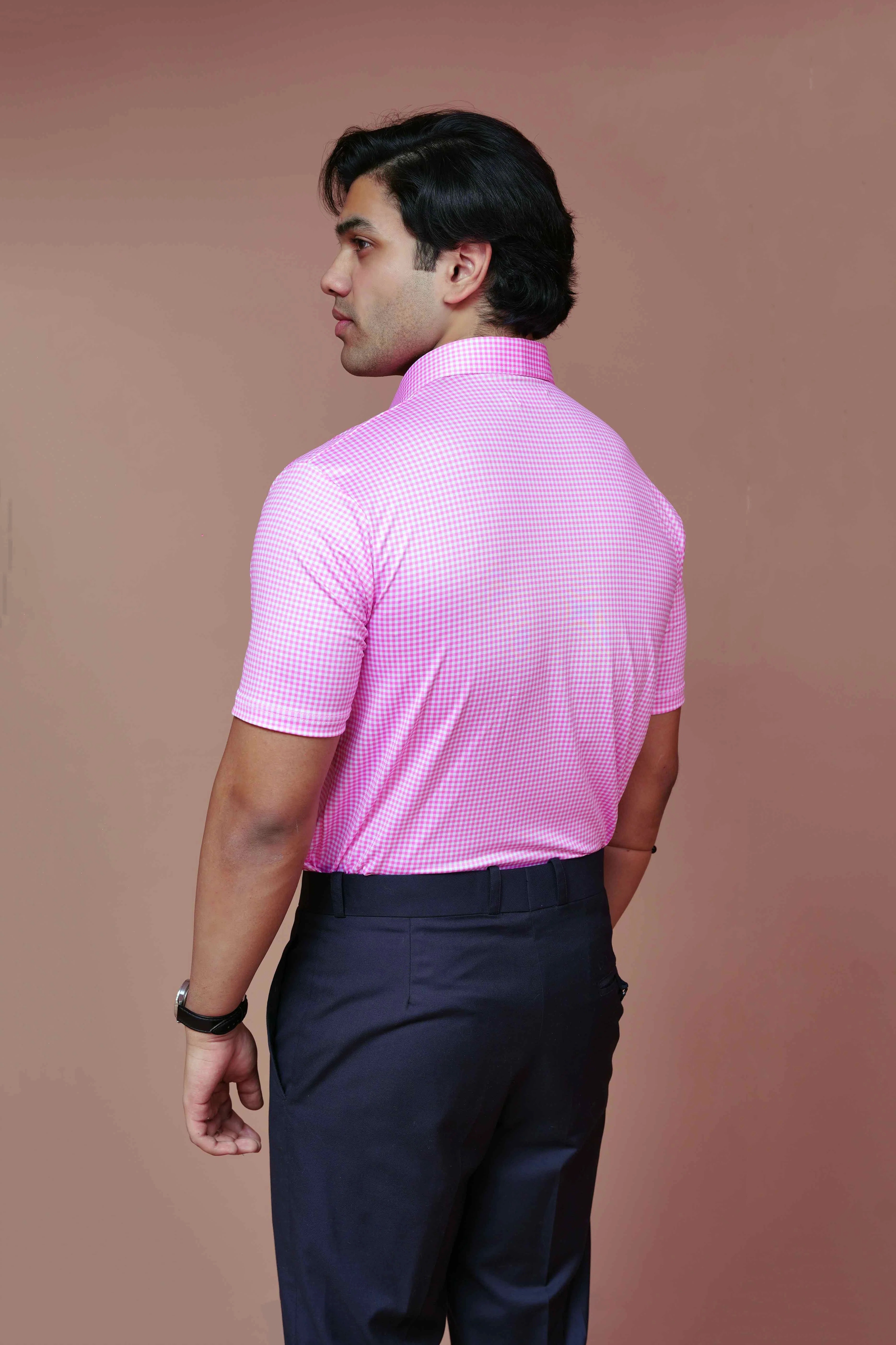 Pink dress shirt